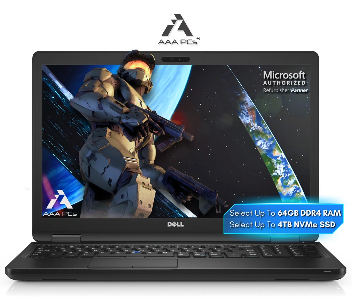 Dell Intel Core i7 8th Gen. 32 GB RAM PC Laptops & Netbooks for