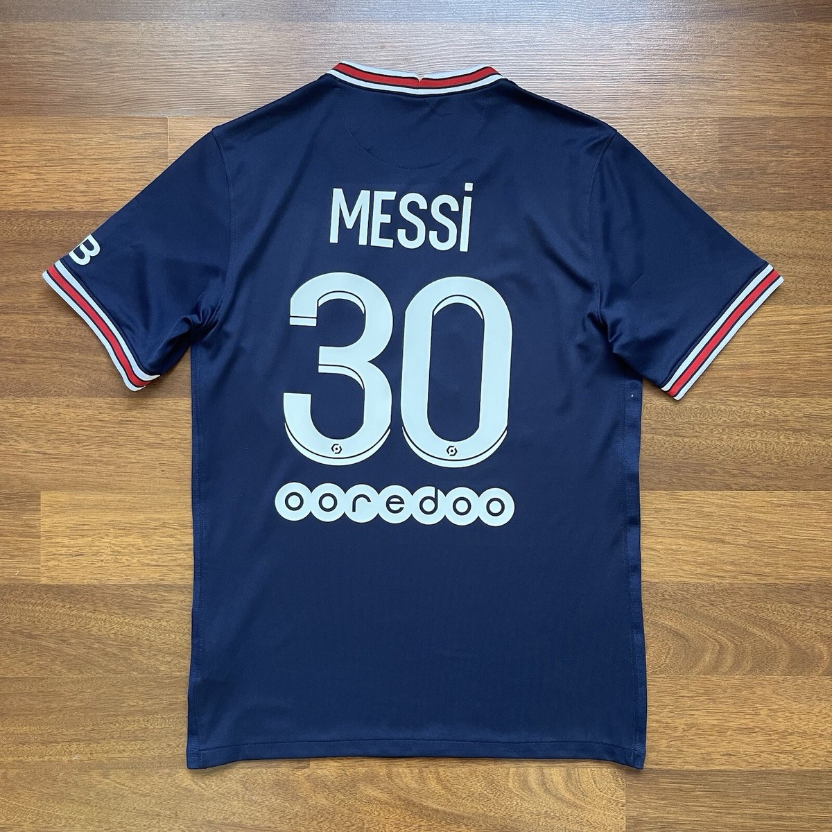 PSG NIKE 2021/2022 FOOTBALL SOCCER HOME JERSEY #30 MESSI SIZE “S