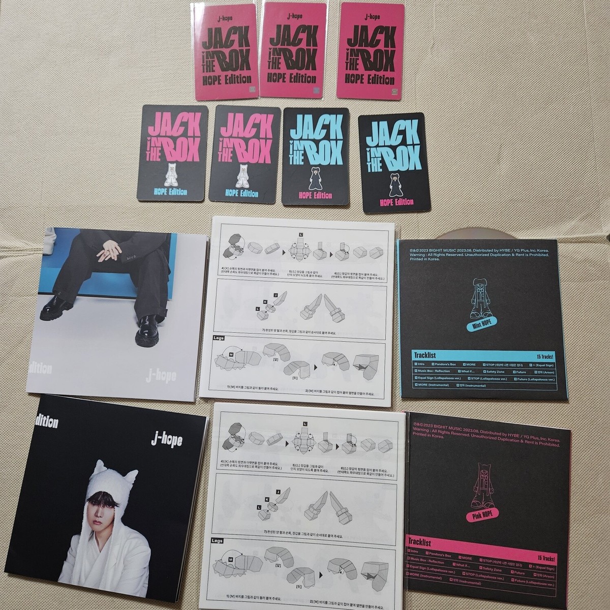 BTS J-Hope Jack In The Box Hope Edition SOUNDWAVE &ALBUM PHOTOCARD