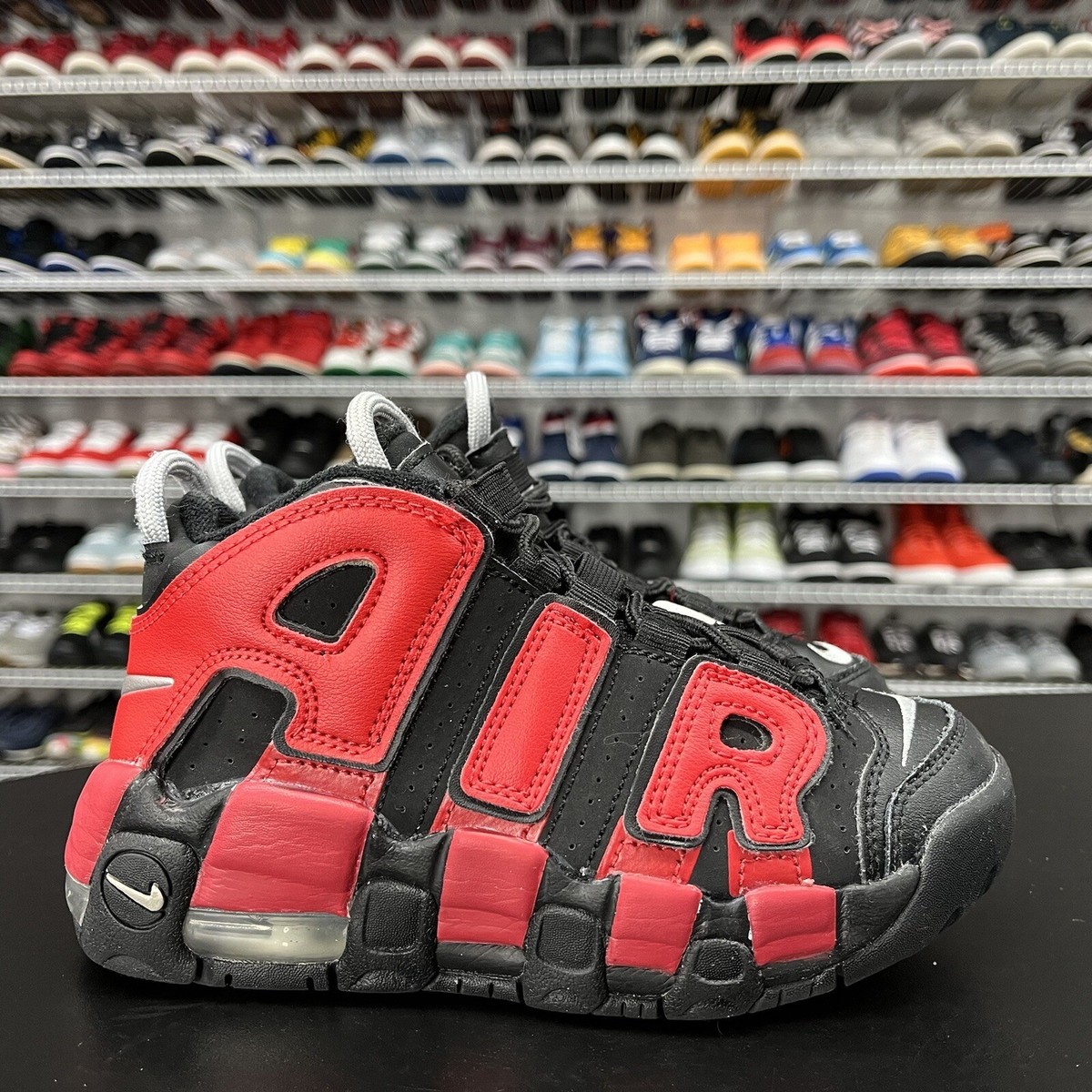 Nike Air More Uptempo Alternates Black Varsity Red PS DM0019-001