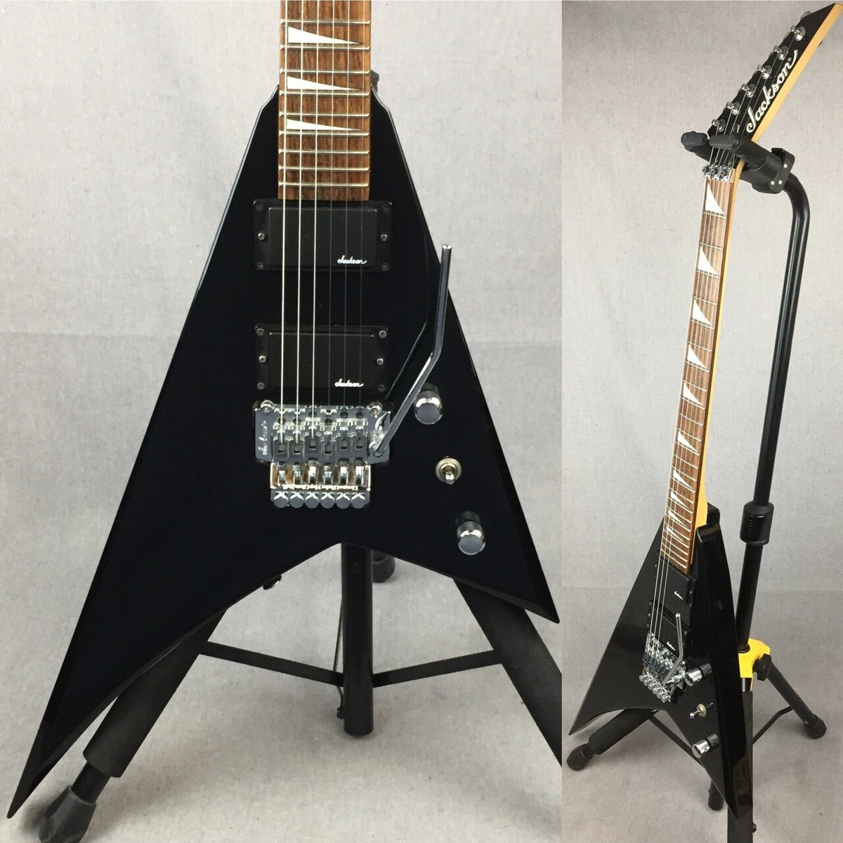 Jackson JS32 KING V GLOSS BLACK Made in 2010-2012 SOSC 0072 | eBay