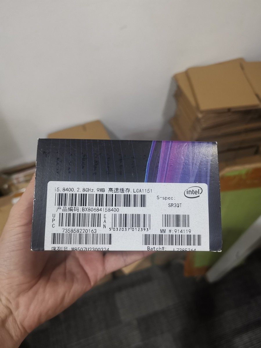 Intel Core i5-8400 2.8 GHz 8 GT/s LGA 1151 Desktop CPU Processor