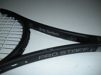 WILSON PRO STAFF RF97 V12 TUXEDO TENNIS RACQUET 4 3/8 NEW (SEE ALL