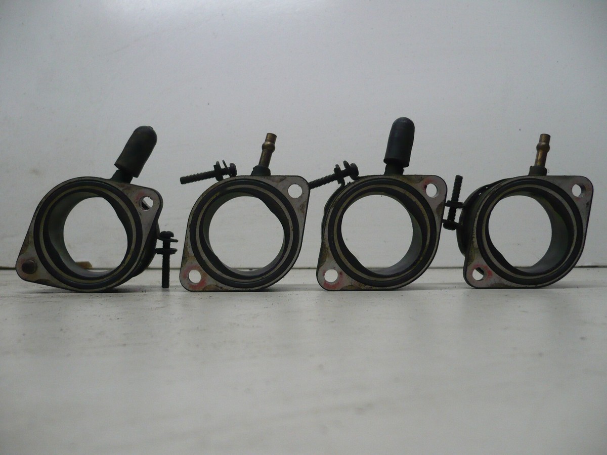 KAWASAKI 88 89 90 NINJA 1000 ZX-10 CARB TO ENGINE HOLDER BOOTS SET