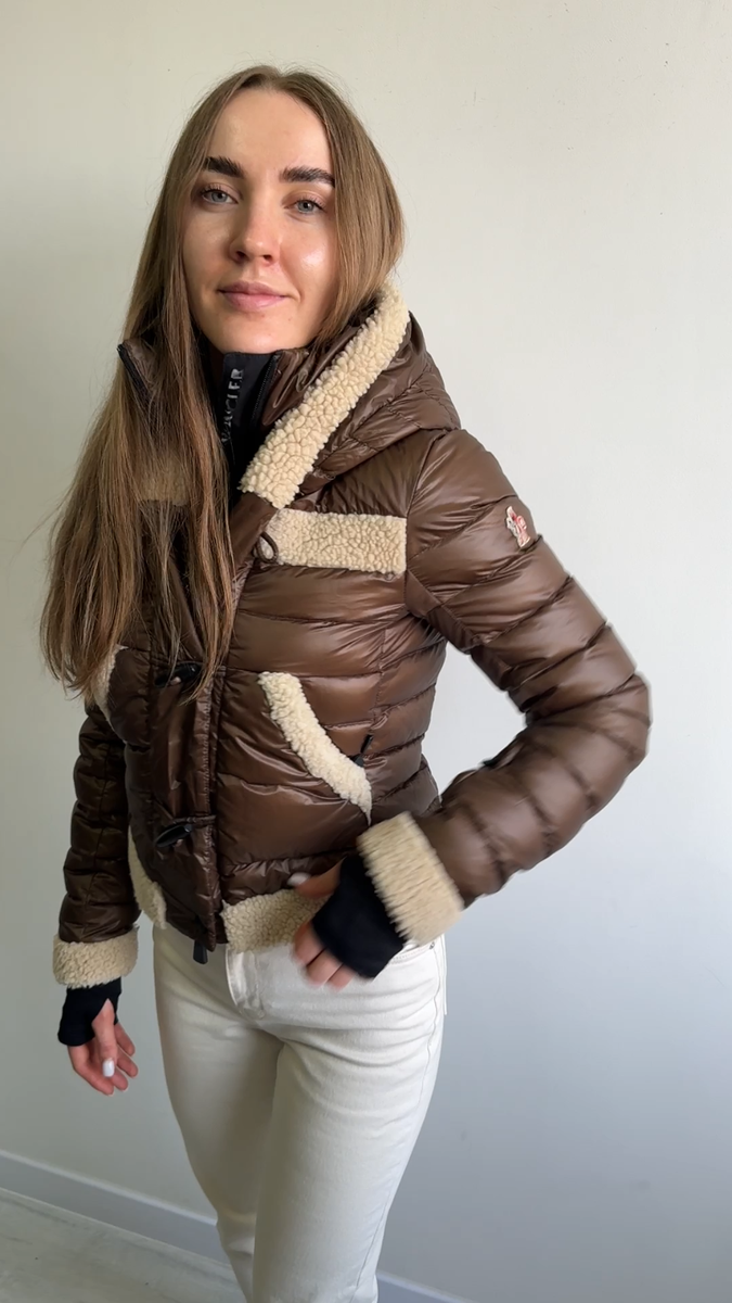 Women's MONCLER GRENOBLE Alvernia Ski Down Puffer Jacket Hooded