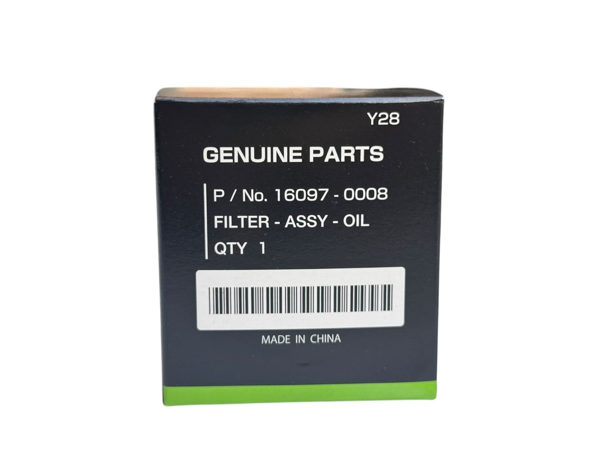 160970008 Original Oil Filter KAWASAKI Ninja ZX-6R ABS 600 ZX6R