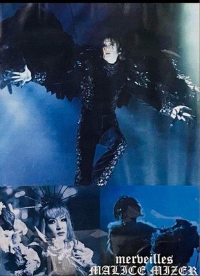 Malice Mizer Gackt original, pre-order bonus poster, A2 size RARE