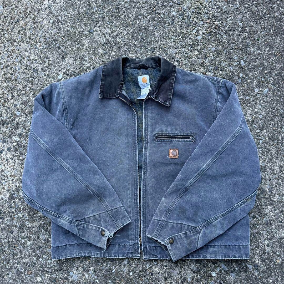 Vintage Carhartt J97 PTL Detroit Jacket Work Wear Blanket Lined