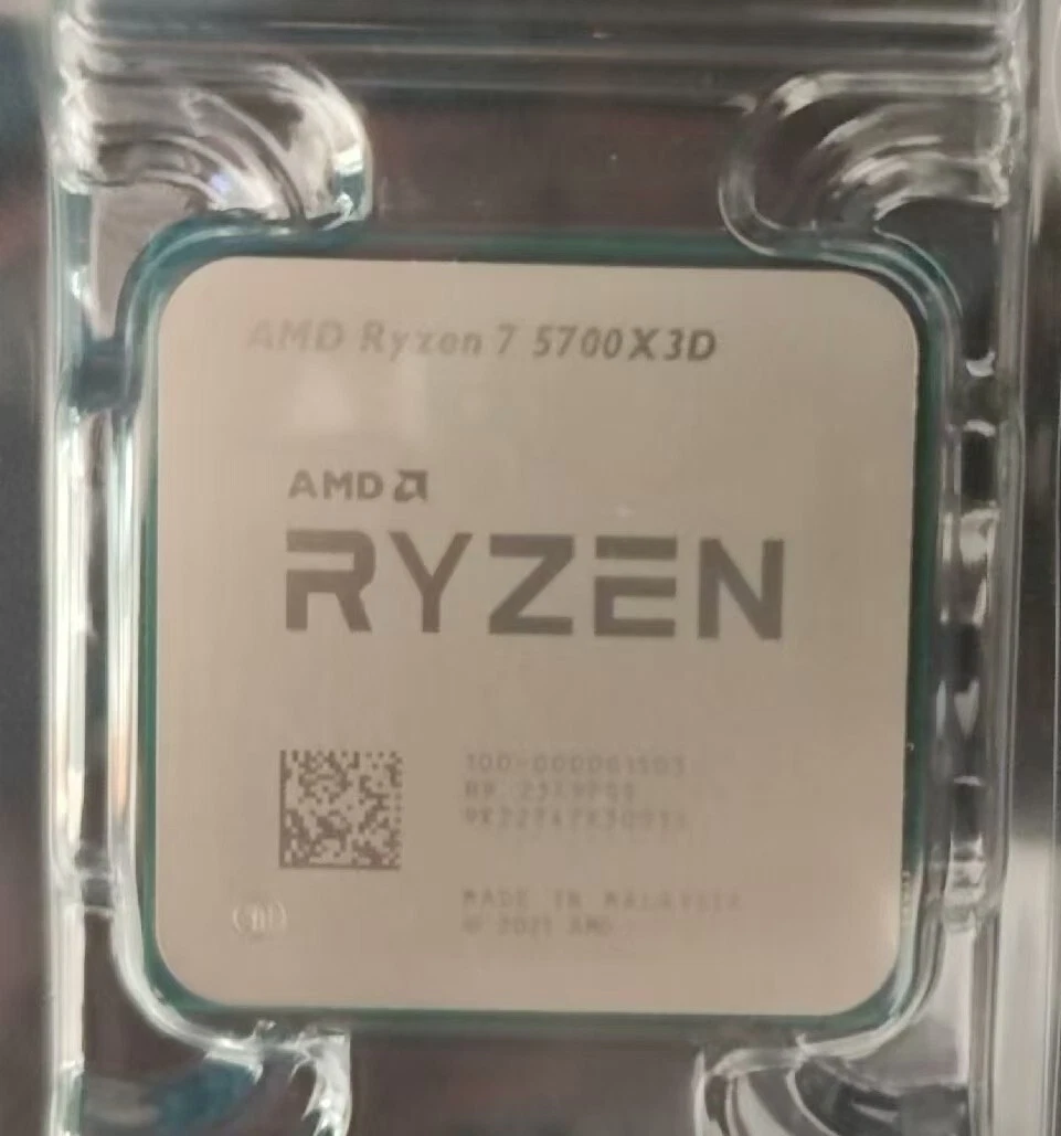 AMD Ryzen 7 5700X3D Desktop CPU Processor R7 CPU Socket AM4 | eBay