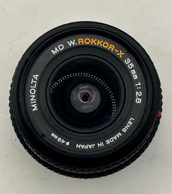 Minolta 35mm Focal f/2.8 Camera Lenses for sale - eBay