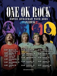 ONE OK ROCK 2015 USツアー サイン入りチケット ONE OK ROCK 2015 US