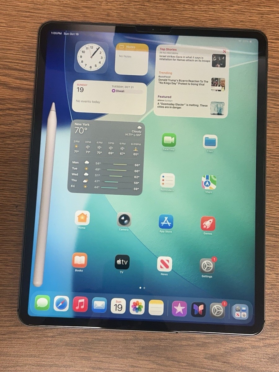 iPad Pro 12.9” 4th Gen 256GB Wi-Fi + Cellular Space Gray with