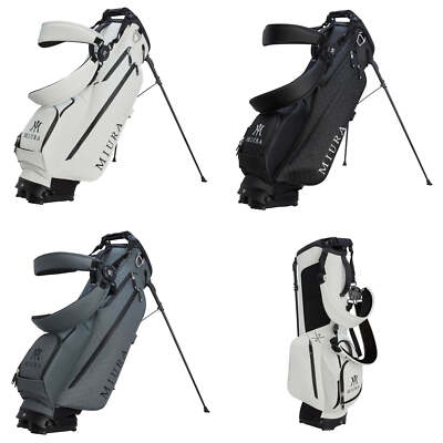 New Miura Vessel VLS Lux Stand Bag Black Gray White | eBay
