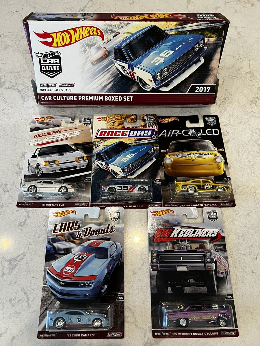 Hot Wheels RLC Car Culture Premium Box Set BRE 510 Gulf Mustang