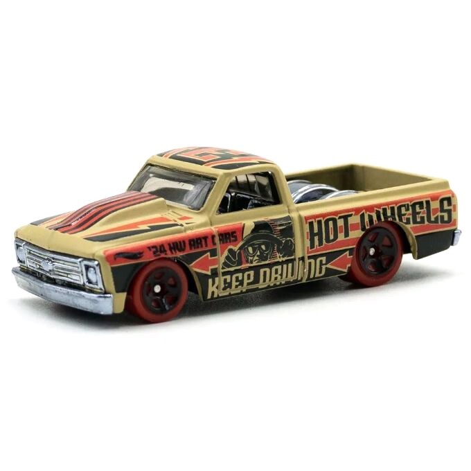 Hot Wheels '67 Chevy C10 Kids Model Diecast Toy Cars HW Art Cars