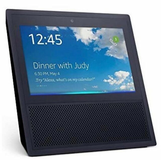 Amazon Echo Show 1st Generation Smart Speaker with Alexa (Black