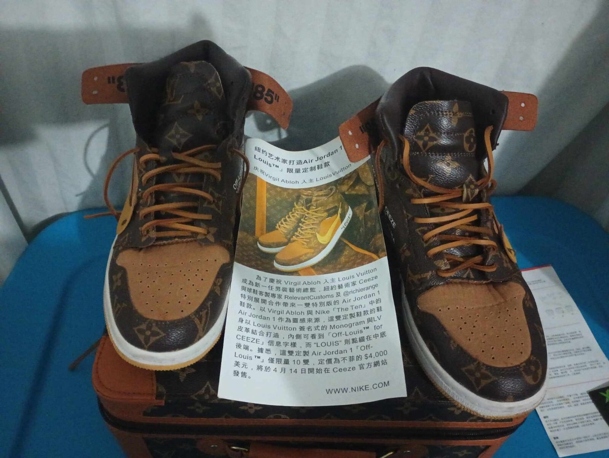 louis-Vuitton/Nike (ceeze 1985) off white limited edition | eBay