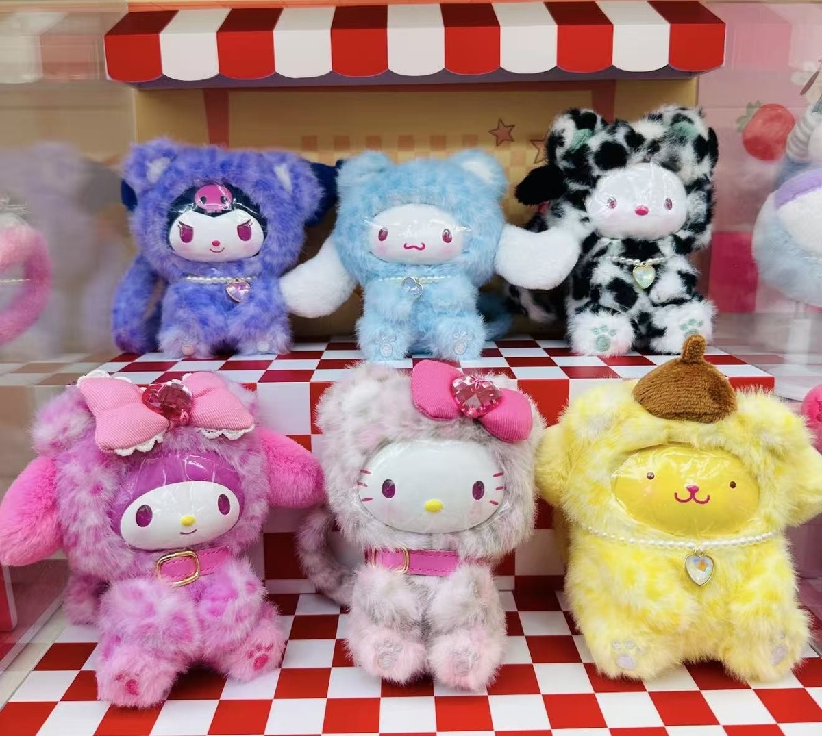 MINISO Sanrio Forest Animal Series Vinyl Plush Blind Box Pendant