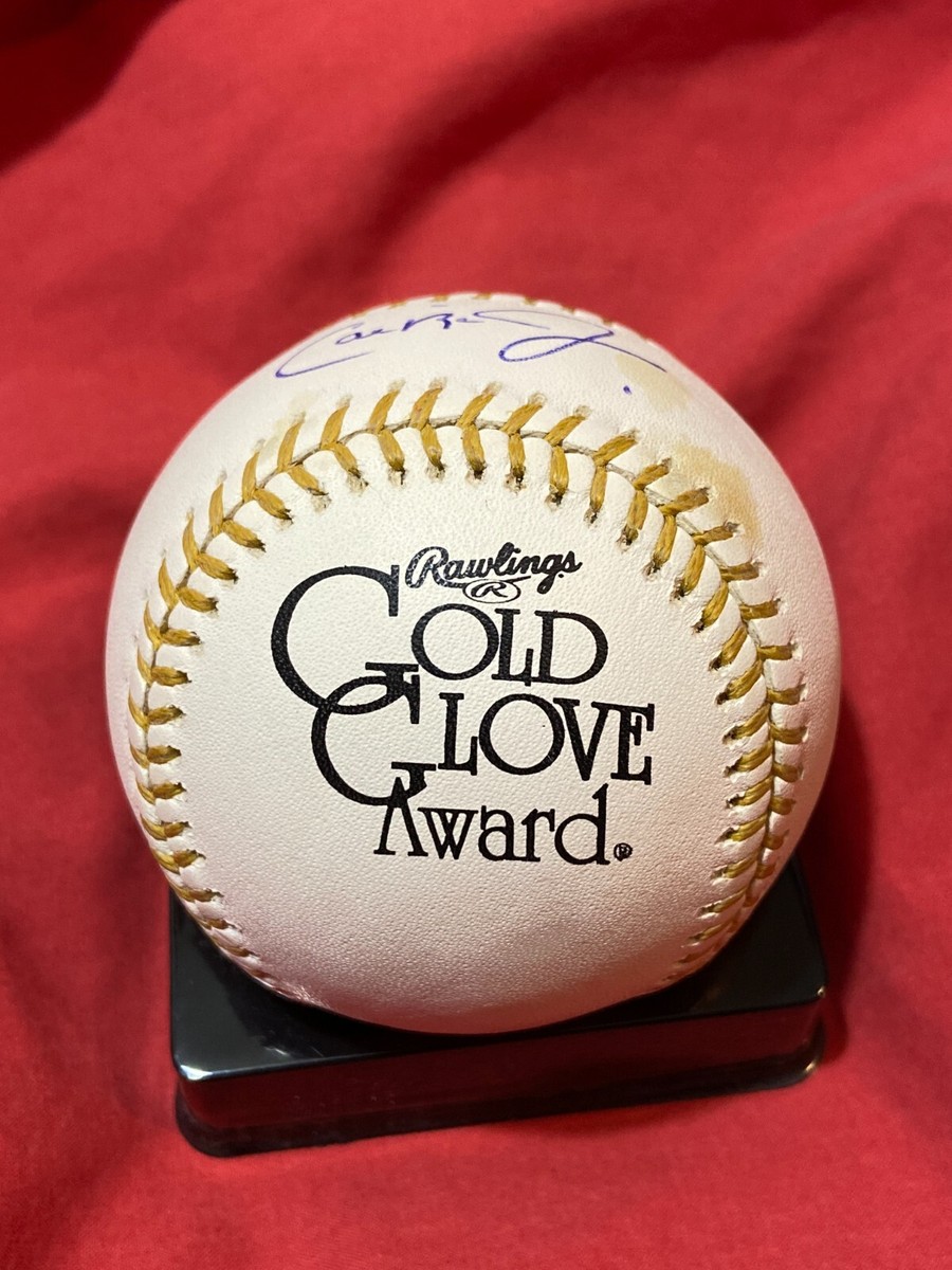 CAL RIPKEN JR AUTOGRAPHED SIGNED RAWLINGS GOLD GLOVE BASEBALL
