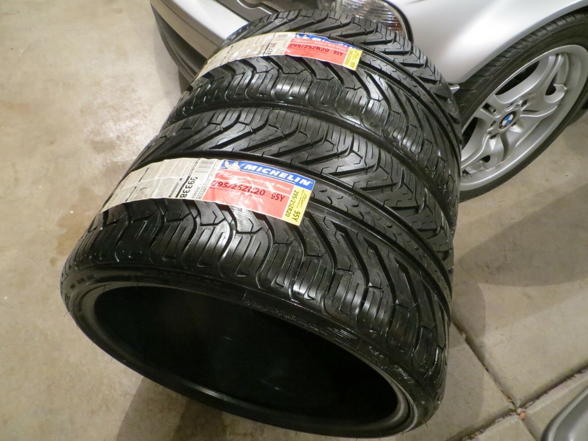 BRAND NEW 2 TWO MICHELIN PILOT SPORT A/S PLUS 295/25ZR20 M+S 95Y