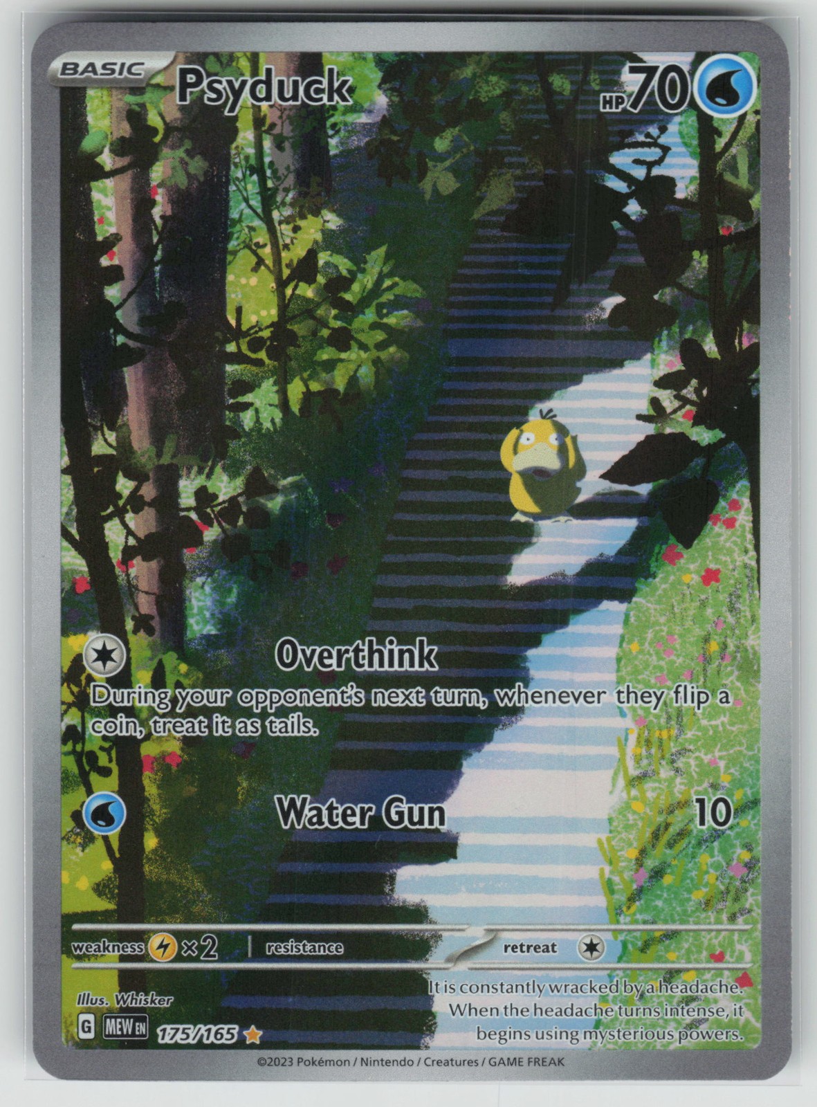 Psyduck 2023 Scarlet & Violet: 151 #175/165 Illustration Rare