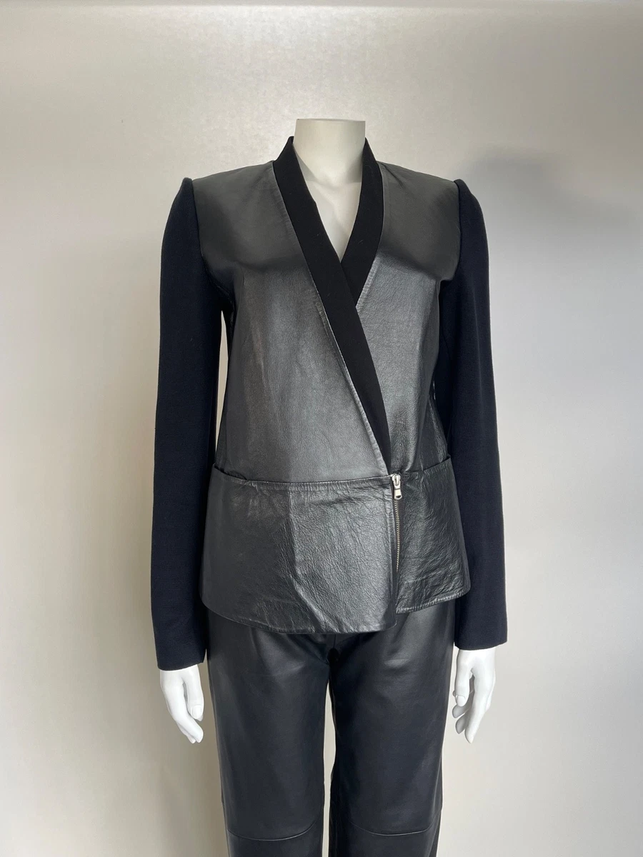 Sportmax Leather Outer Shell Coats, Jackets & Vests for Women for