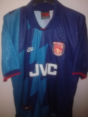 ARSENAL 1995-1996 JVC camiseta shirt trikot maillot maglia nike | eBay