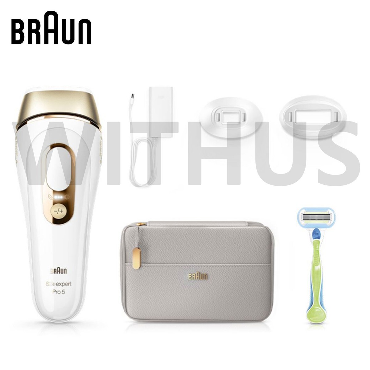 Braun Silk-expert Pro 5 PL5257 IPL Hair Removal System White