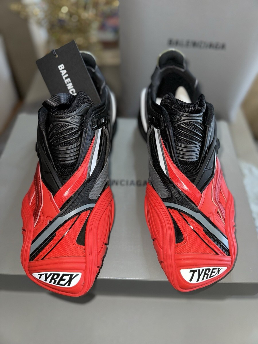Size 8 - Balenciaga Tyrex Low Black Red | eBay
