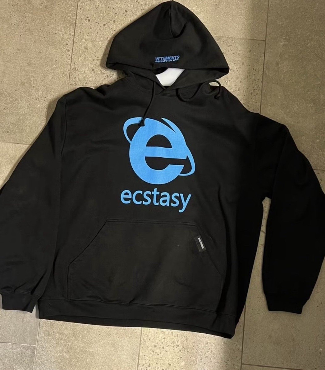 Vetements 2020 Ecstasy Hoodie Size XS | eBay