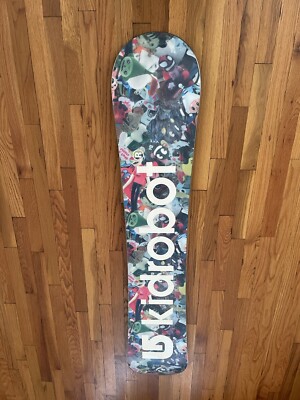 Limited Edition Burton Kidrobot 158cm Custom X Snowboard Rare 2008