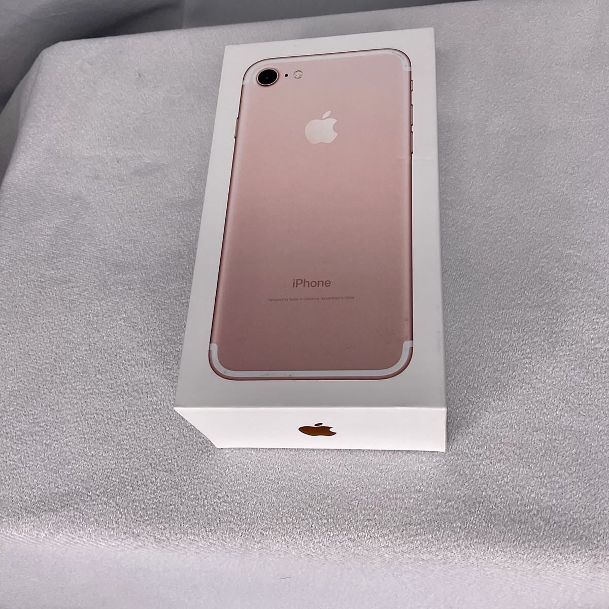 Apple iPhone 7 Rose Gold 128 GB Empty Box Only | eBay