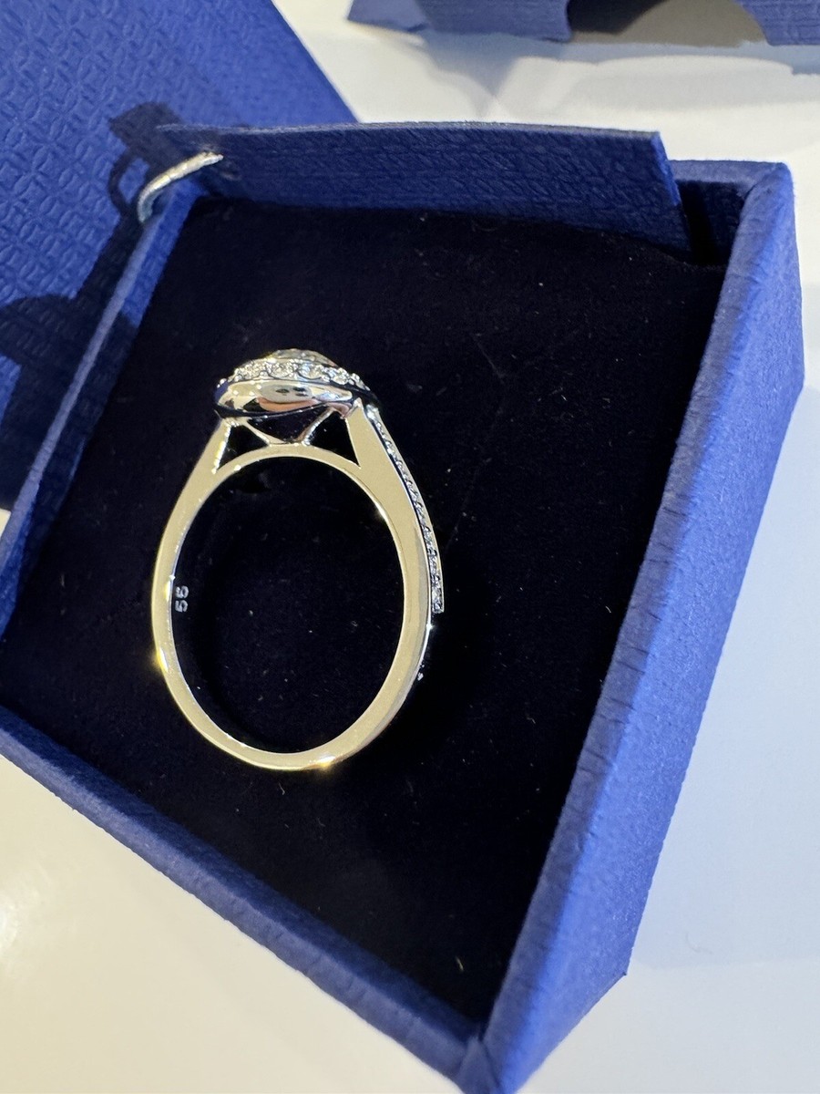 Swarovski crystal angelic ring size 55/7.25 new | eBay