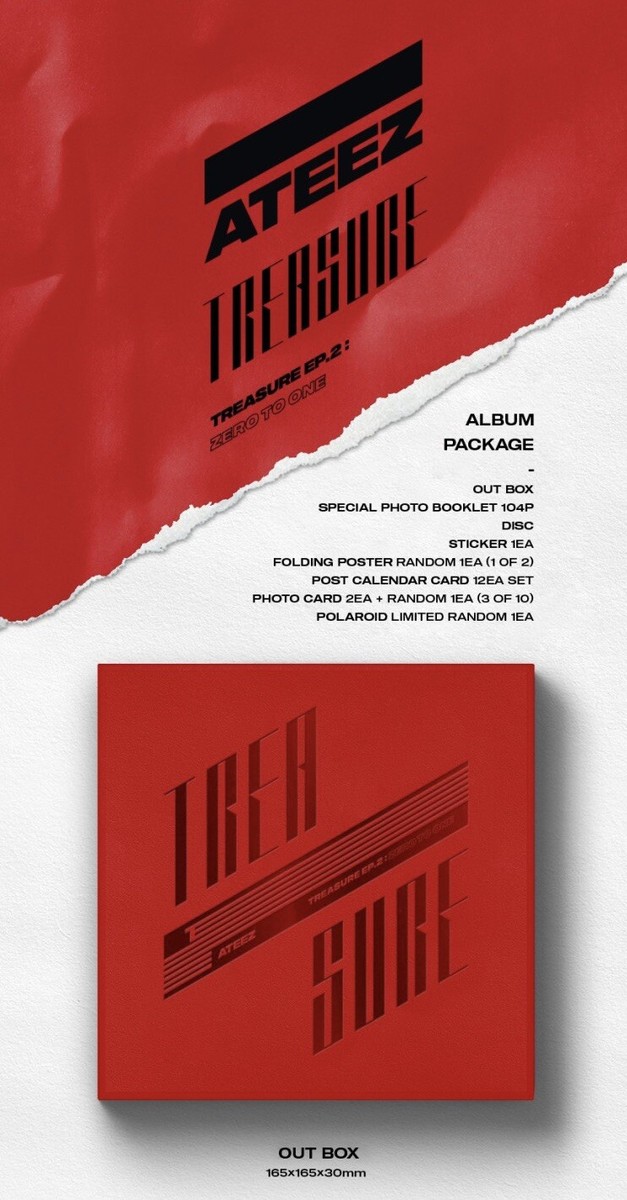 ATEEZ ホンジュン TREASURE EP.2 ZERO TO ONE Amazon.com: Treasure EP