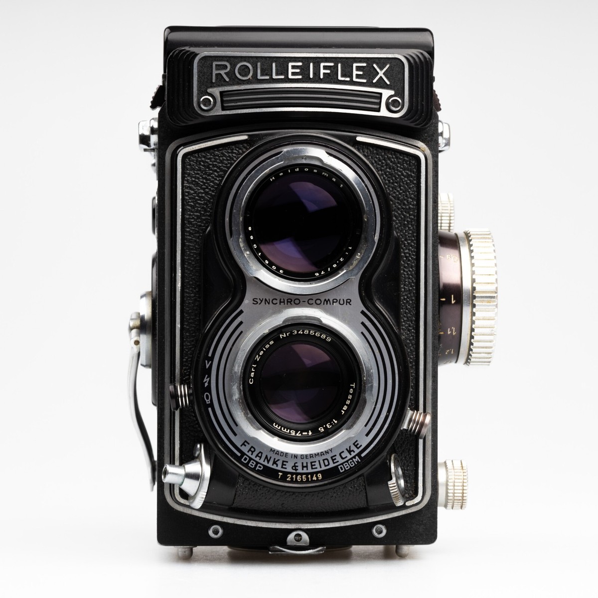 ⭐MINT⭐ SERVICED Rolleiflex T Camera TLR Zeiss Tessar 75mm 3.5 MX