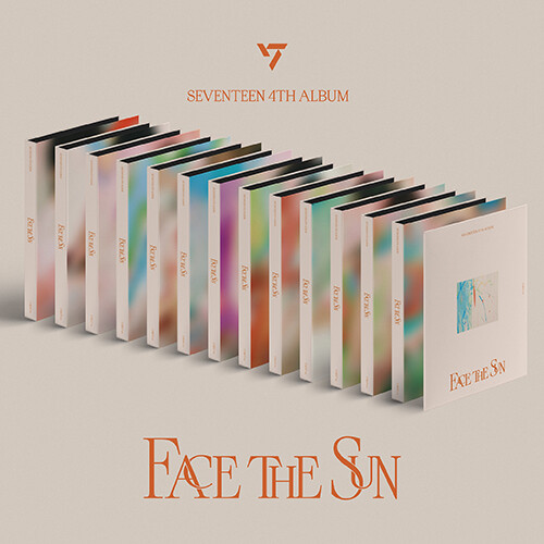 SEVENTEEN 4th Album Face the Sun CARAT Random Ver CD+Binder+Book+