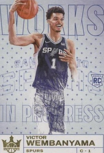 2023-24 Court Kings Works in Progress #2 Victor Wembanyama PSA 10