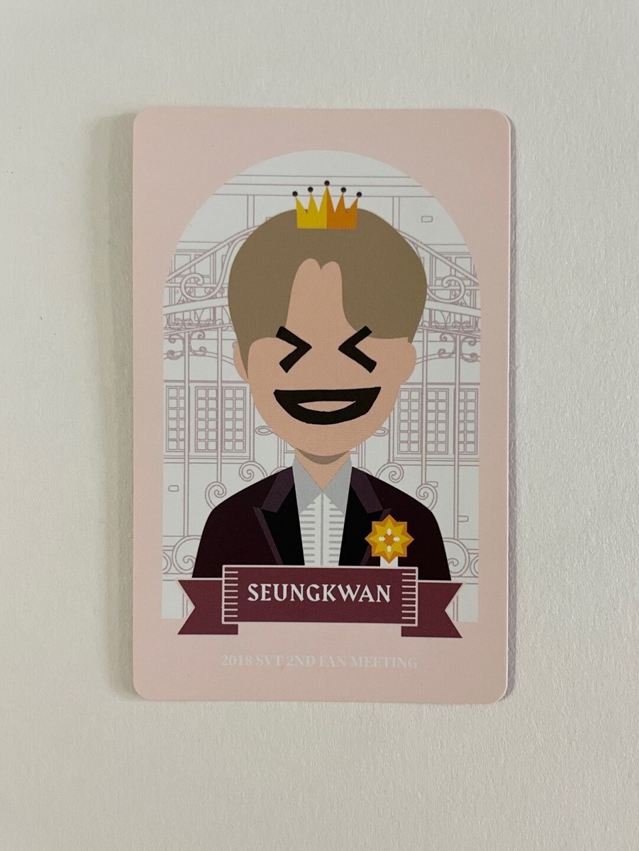 SEVENTEEN IN CARAT LAND 2018 2ND FAN MEETING TRADING CARD Official