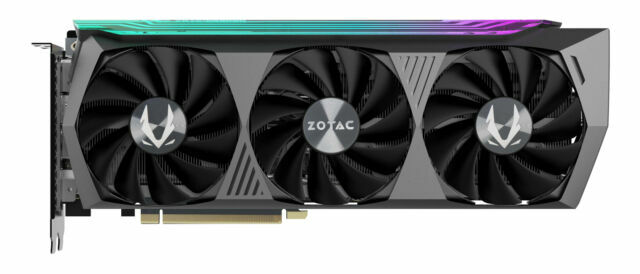 Buy ZOTAC GAMING GeForce RTX 3070 Ti AMP Holo 8GB GDDR6X Graphics