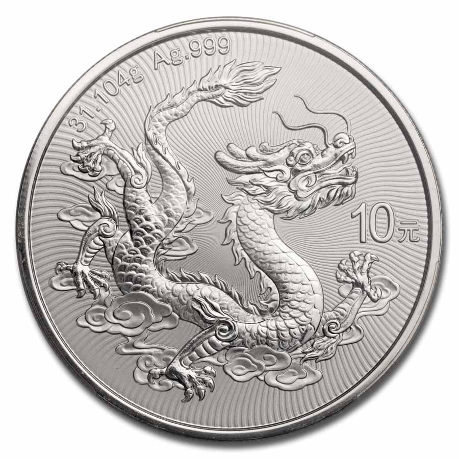 2025 China 1 oz Silver Dragon MS-70 PCGS (First Strike, Dragon) | eBay