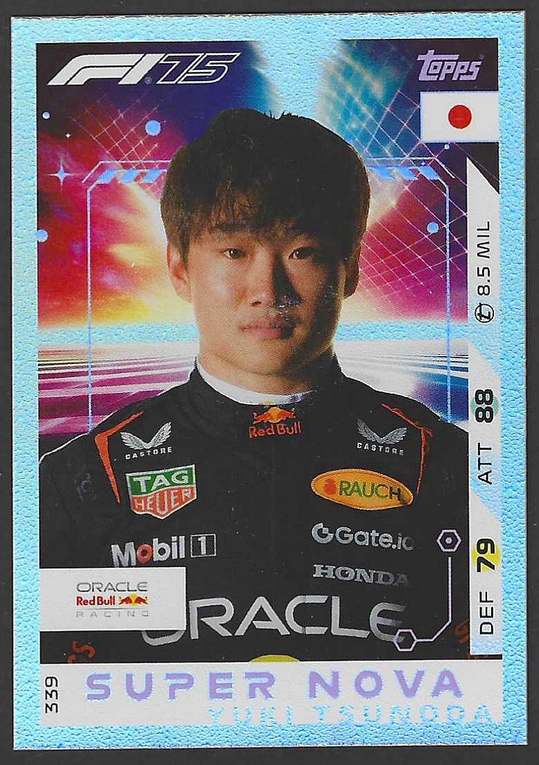2025 Topps Turbo Attax #339 Yuki Tsunoda Supernova | eBay