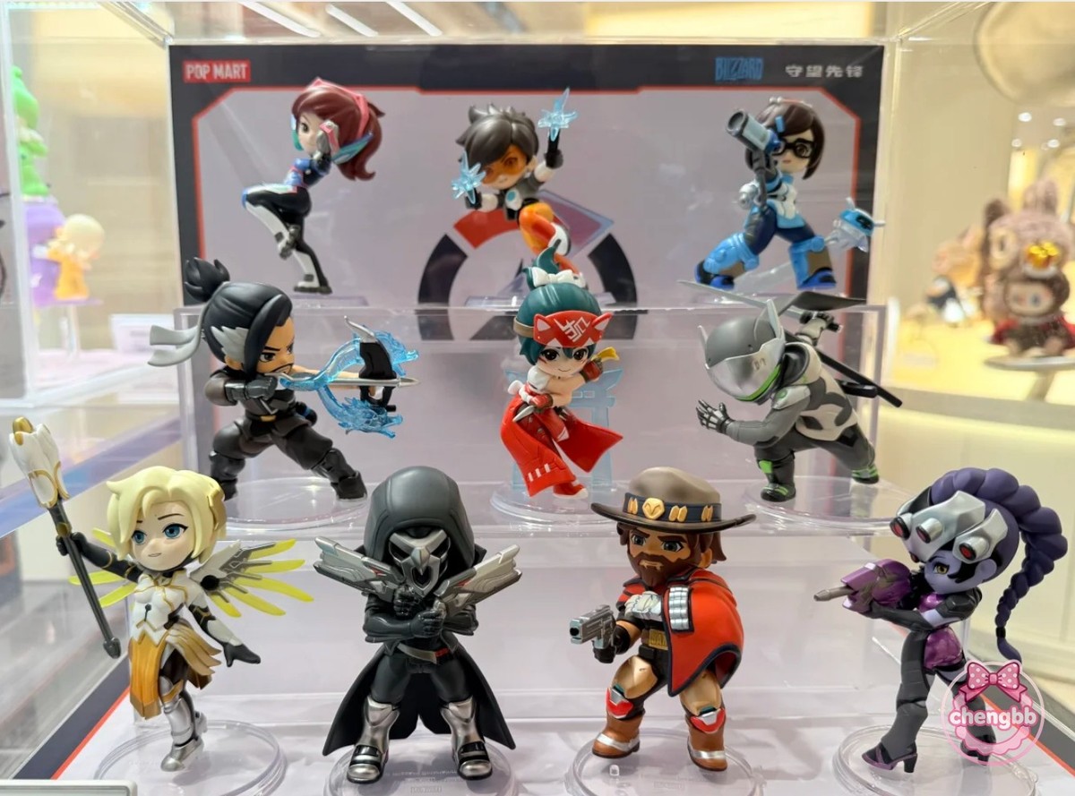 POP MART OVERWATCH PLAY OF THE GAME SERIES BLIND BOX FIGURES TOY