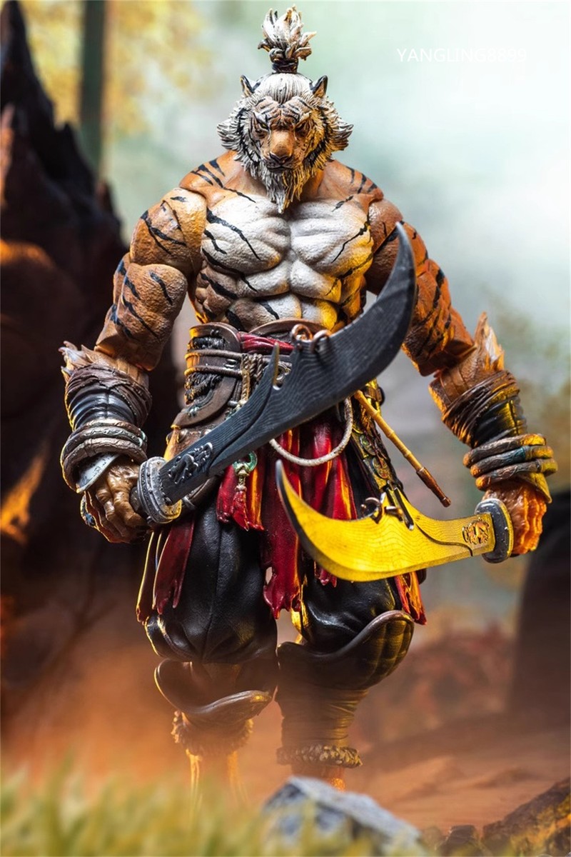 Tiger Hermit Furay Planet Blade Master Weng 1/12 Action Figure