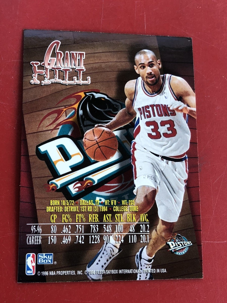 1996-97 Skybox Z Force Promotional Grant Hill HOF | eBay