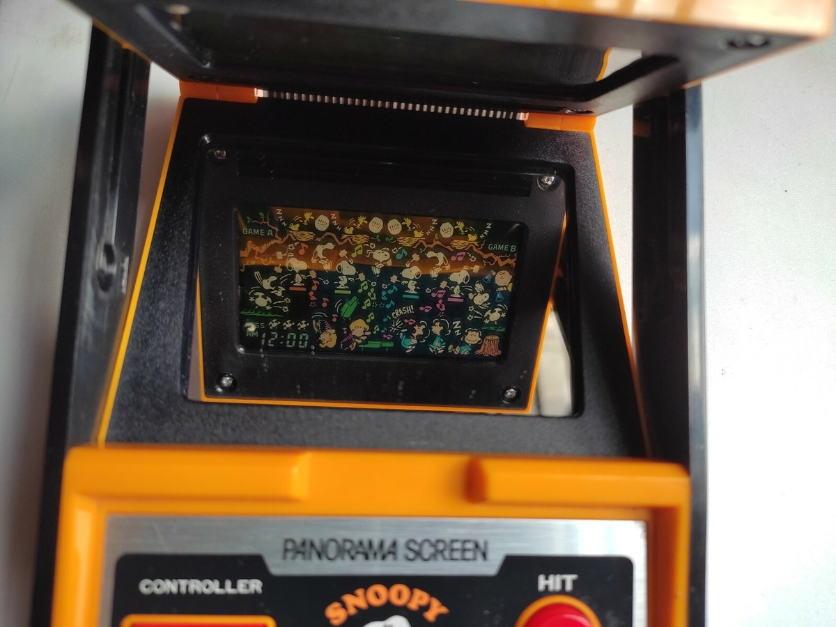 NINTENDO GAME & WATCH PANORAMA SCREEN SNOOPY | eBay