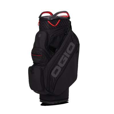 Ogio Woode Silencer Cart Golf Bag 15 Way Top Black Sport - New