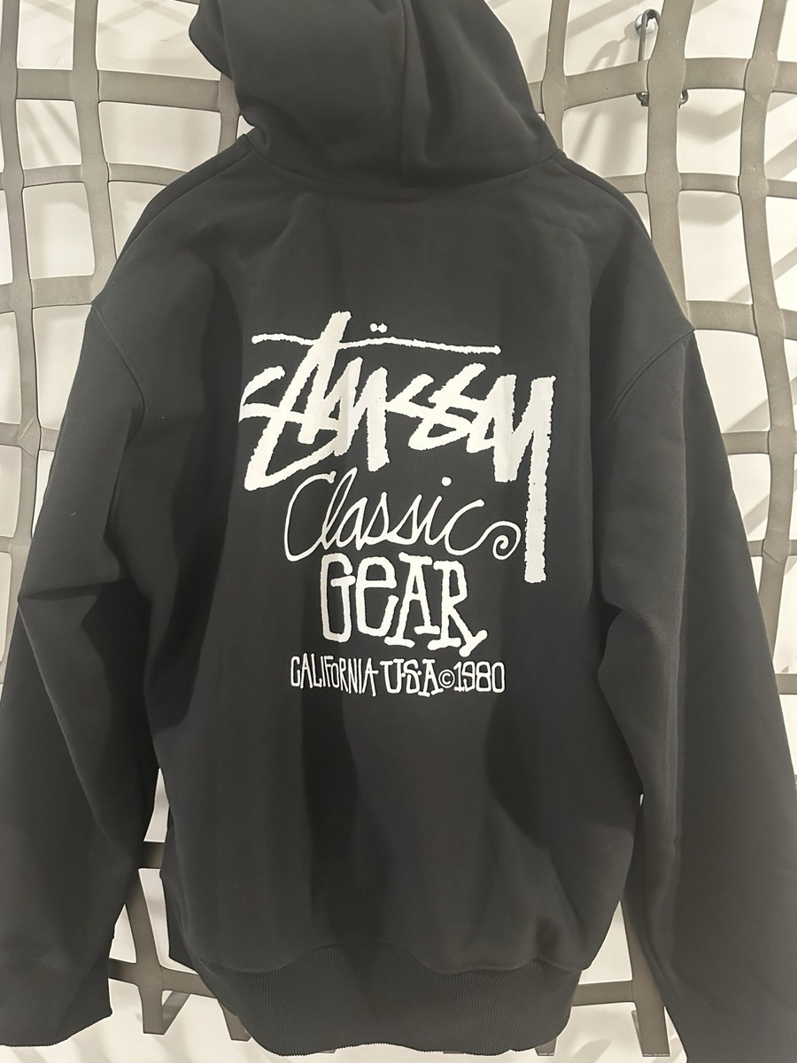Stussy X Classic Gear World Tour Hoodie Mens Hooded Sweatshirt