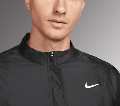 Nike Therma-Fit ADV Repel 1/2-Zip Golf Jacket DX6077-010 Black Men