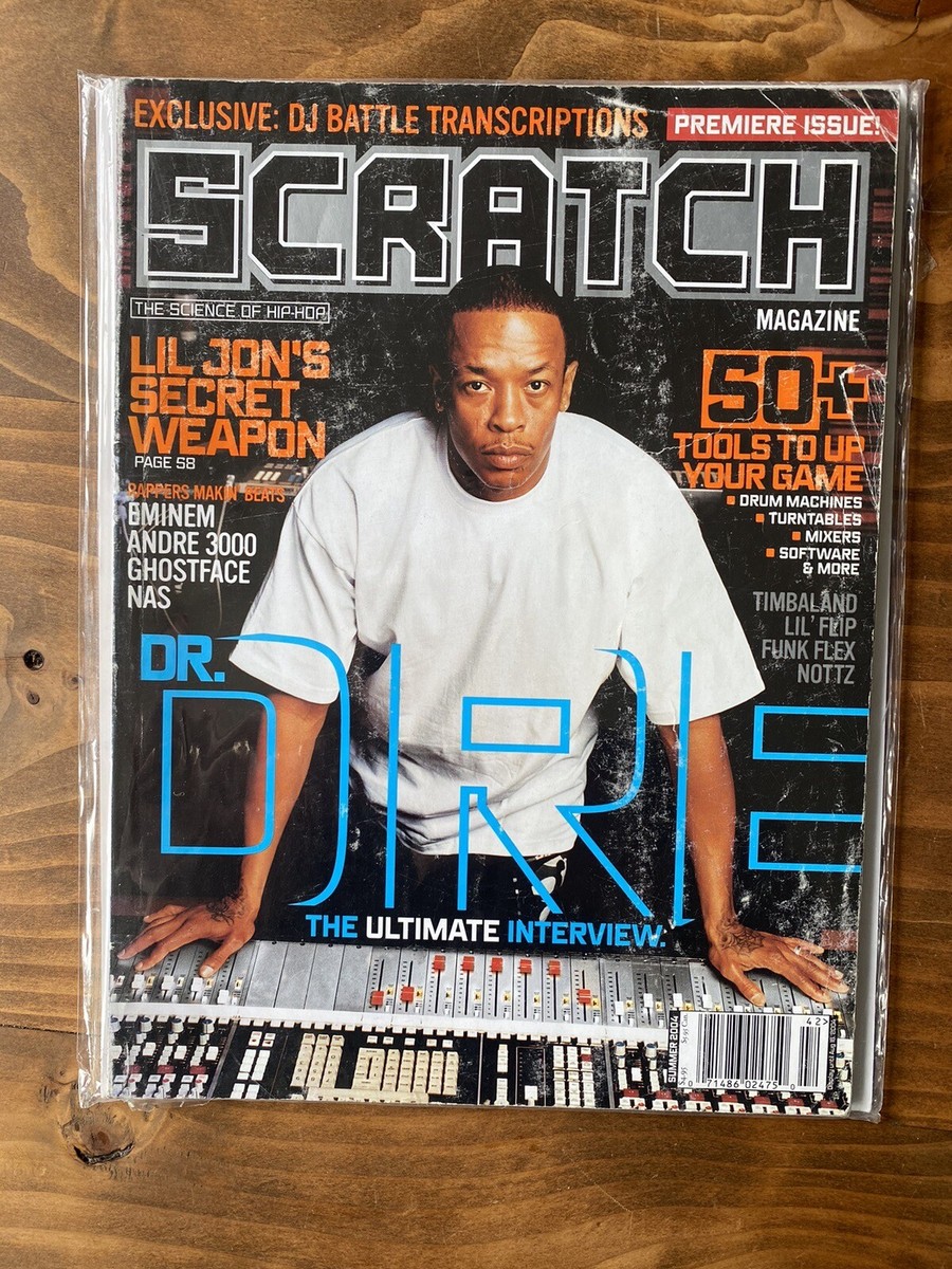 Scratch Magazine Dr. Dre August 2004 Vintage Source XXL | eBay