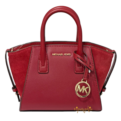 Michael Kors Avril XS Satchel Extra Small Crossbody Leather Bag